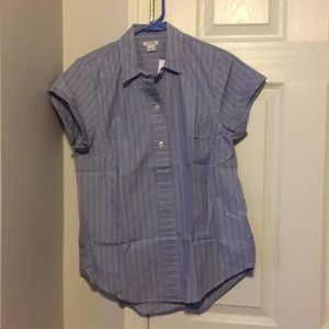 JCrew button up striped shirt